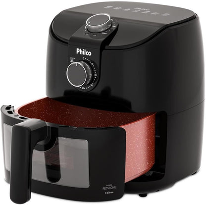 Philco 4L Air Fryer with Redstone Coating, 1500W, PAF40A, 127V