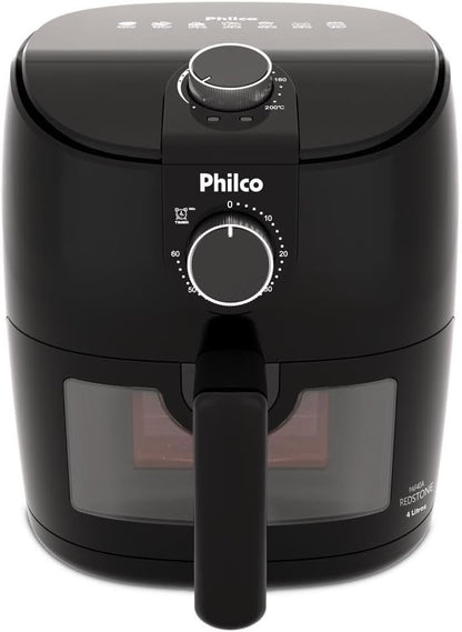 Philco 4L Air Fryer with Redstone Coating, 1500W, PAF40A, 127V