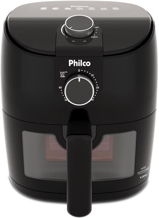 Philco 4L Air Fryer with Redstone Coating, 1500W, PAF40A, 127V
