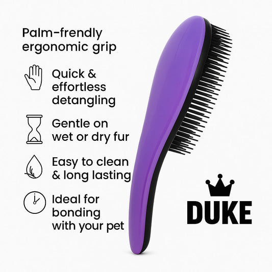 Miracle Detangling Pet Brush for Dogs & Cats
