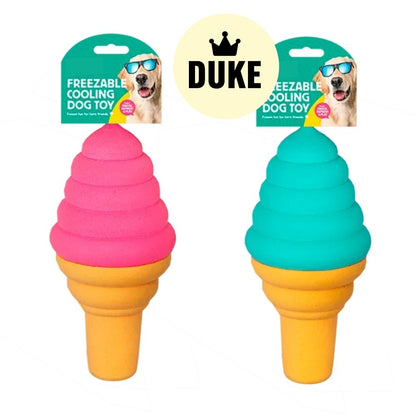 Freezable Ice Cream Cooling Toy for Dogs