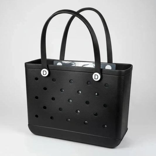 Stylish EVA Beach Tote Bag with 3 Charms