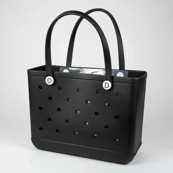 Stylish EVA Beach Tote Bag with 3 Charms