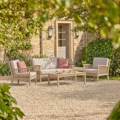 Premium Wooden Patio Furniture Set