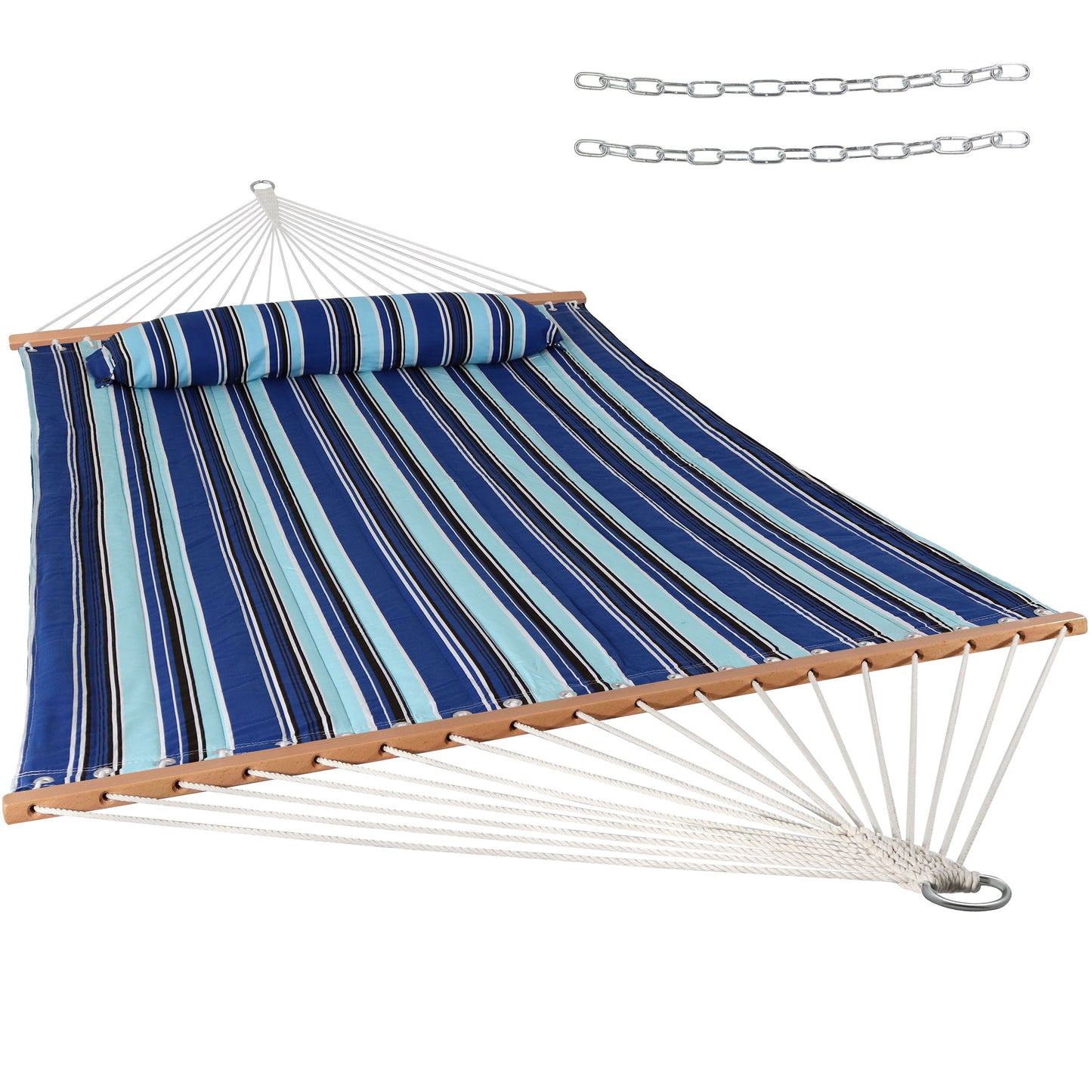 Premium 2-Person Garden Hammock with Cushion