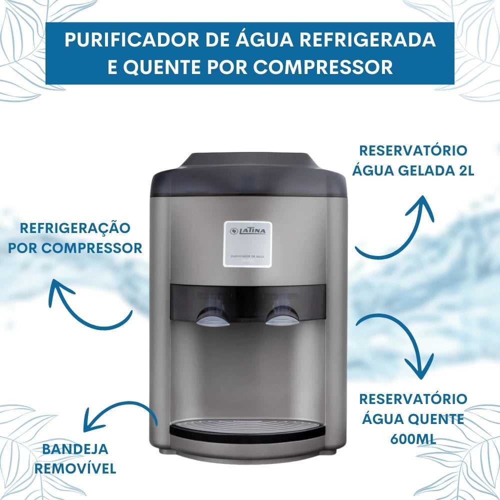 Premium Water Purifier with Instant Hot & Cold Water